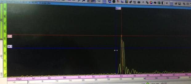 Sử dụng thiết bị OmniScan kiểm tra siêu âm PITCH-CATCH (Tandem) với đầu dò Phased Array Image010