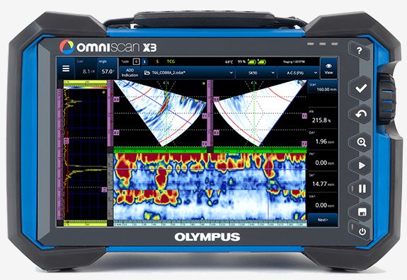 Thiết bị siêu âm Phased Array và TFM OmniScan X3 OmniScan-X3-with-PAUT