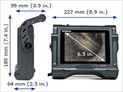 Large monitor, small body