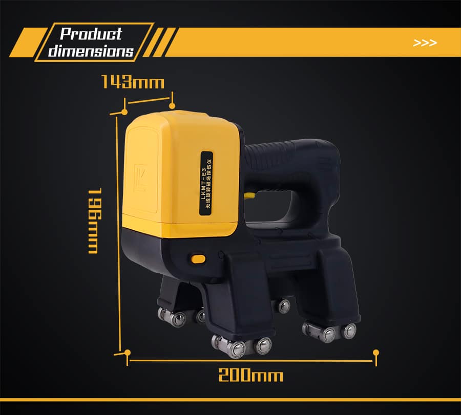 Gông từ điện xoay chiều dùng pin, không dây LKMT-E3 - Ảnh 6