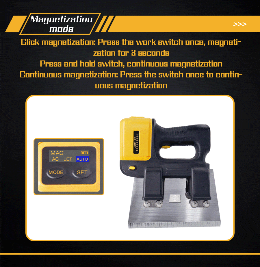 Gông từ điện xoay chiều dùng pin, không dây LKMT-E3 - Ảnh 15
